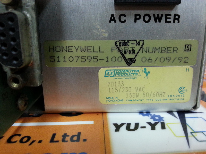 Honeywell 51107595 100 Power Supply Plc Dcs Servo Control Motor Power